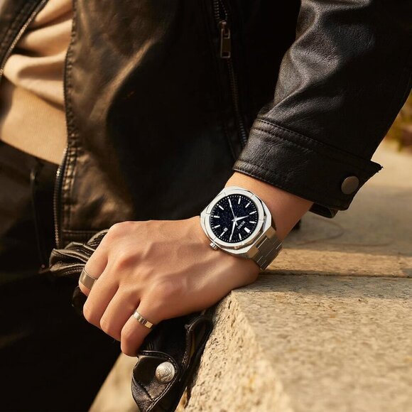 Women Silver Wrist Watches Fashion Analog Stainless Steel Quartz Waterproof - Picture 7 of 8